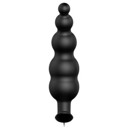 Pretty Love - Plug Anal Silicone Extra Stimulation Et 12 Modes De Vibration Noir